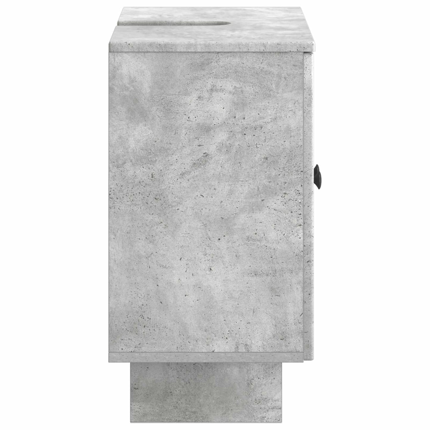 vidaXL Bathroom Sink Cabinet EDE Concrete Grey 59.5 x 31.5x 59 cm 4