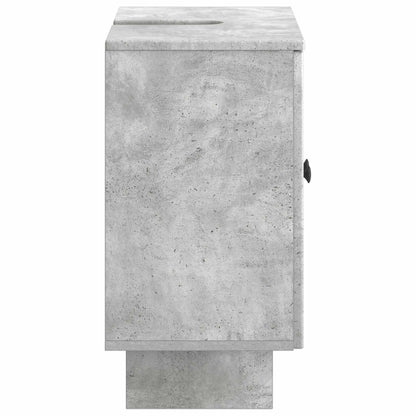 vidaXL Bathroom Sink Cabinet EDE Concrete Grey 59.5 x 31.5x 59 cm 4