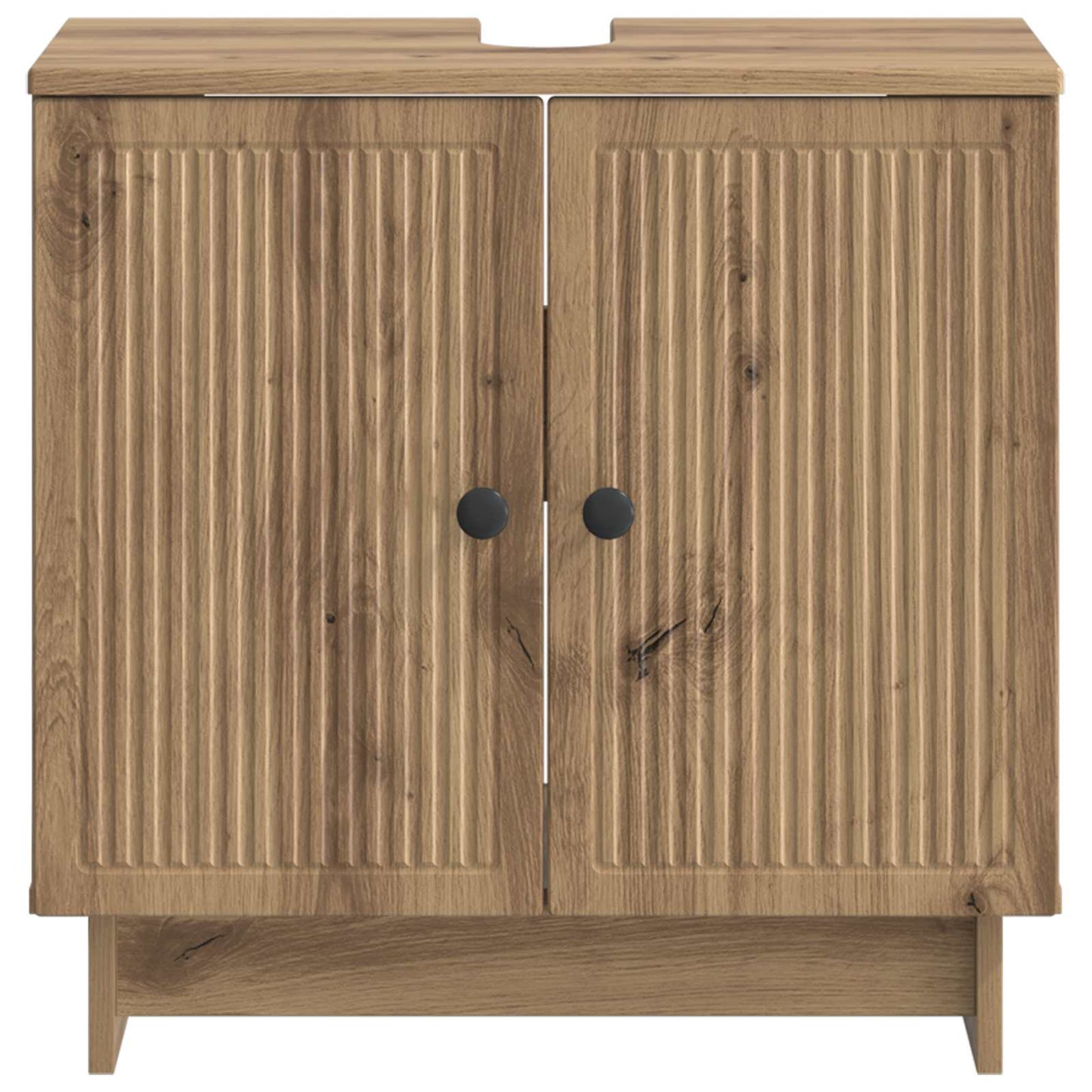 vidaXL Bathroom Sink Cabinet EDE Artisan Oak 59.5 x 31.5x 59 cm 3