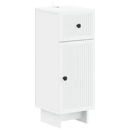 vidaXL Bathroom Storage Cainet EDE White 30 x 31 x 80 cm 2