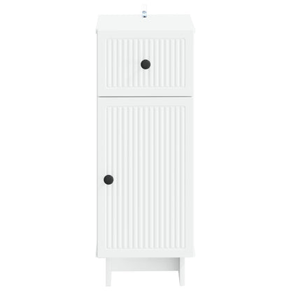vidaXL Bathroom Storage Cainet EDE White 30 x 31 x 80 cm 4