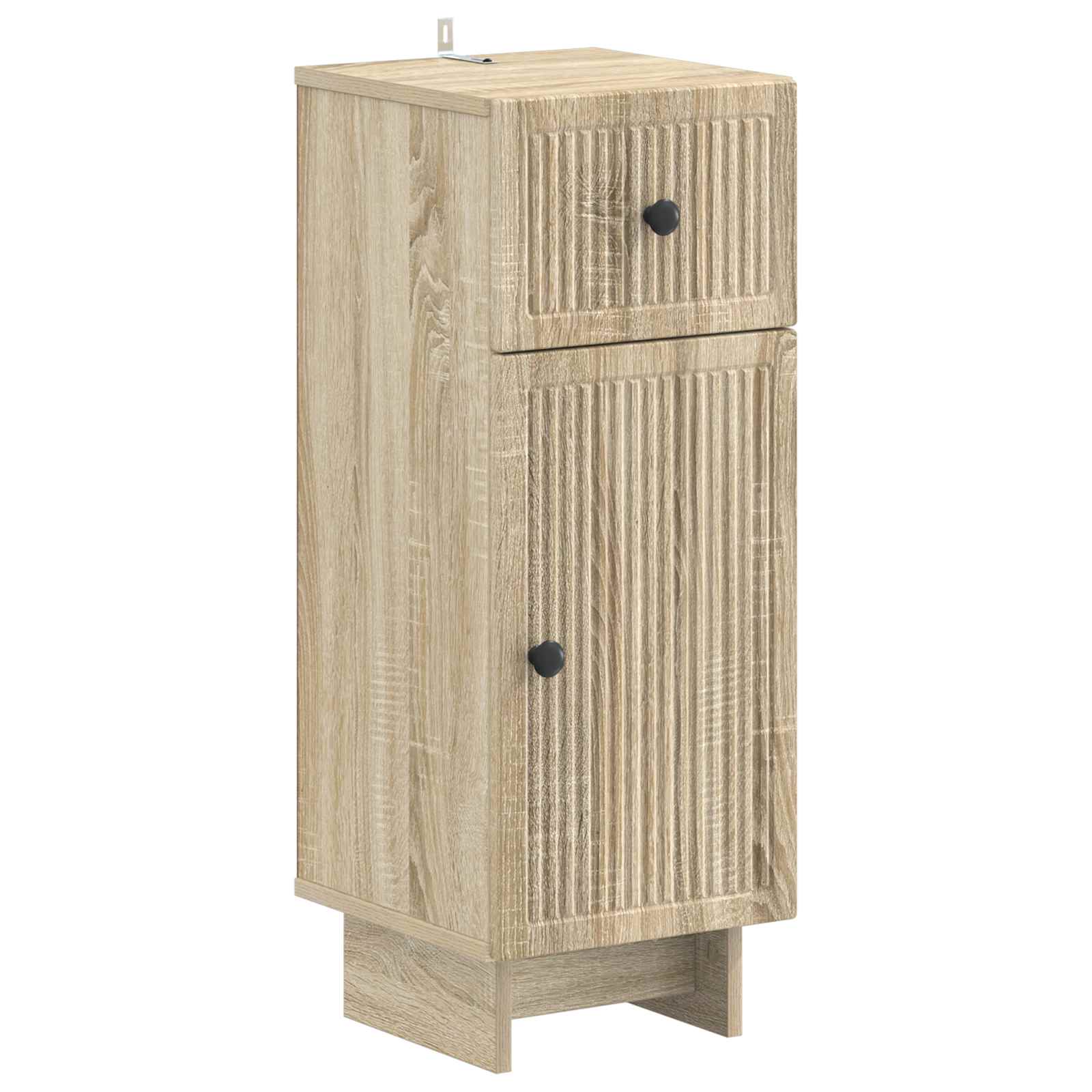 vidaXL Bathroom Storage Cainet EDE Sonoma Oak 30 x 31 x 80 cm 2