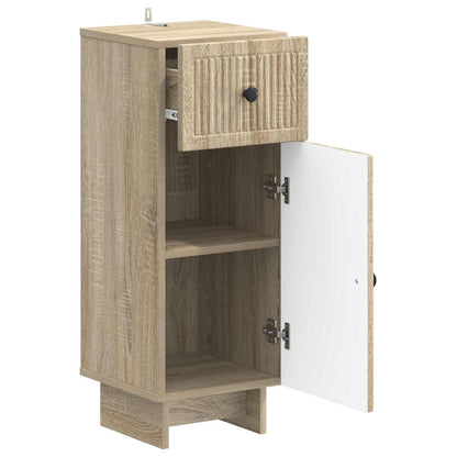vidaXL Bathroom Storage Cainet EDE Sonoma Oak 30 x 31 x 80 cm 3