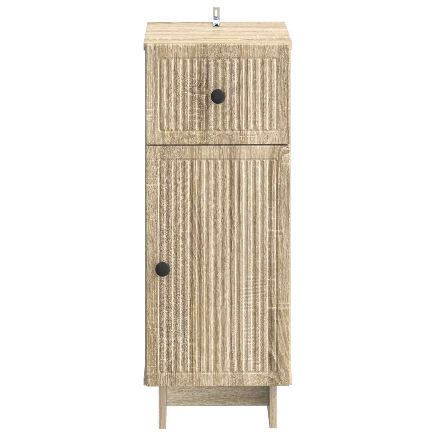 vidaXL Bathroom Storage Cainet EDE Sonoma Oak 30 x 31 x 80 cm 4
