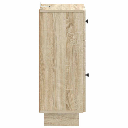 vidaXL Bathroom Storage Cainet EDE Sonoma Oak 30 x 31 x 80 cm 5