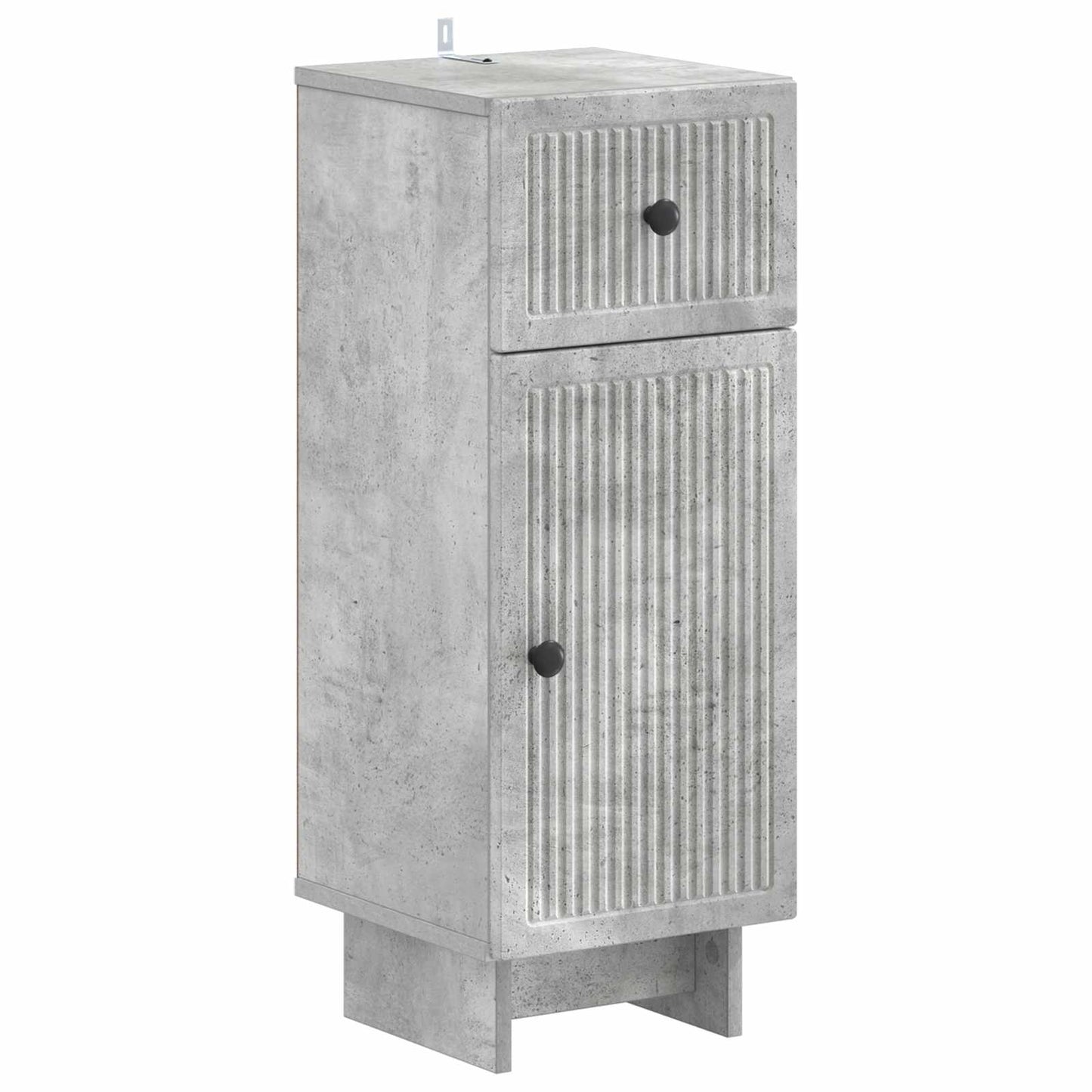 vidaXL Bathroom Storage Cainet EDE Concrete Grey 30 x 31 x 80 cm 2