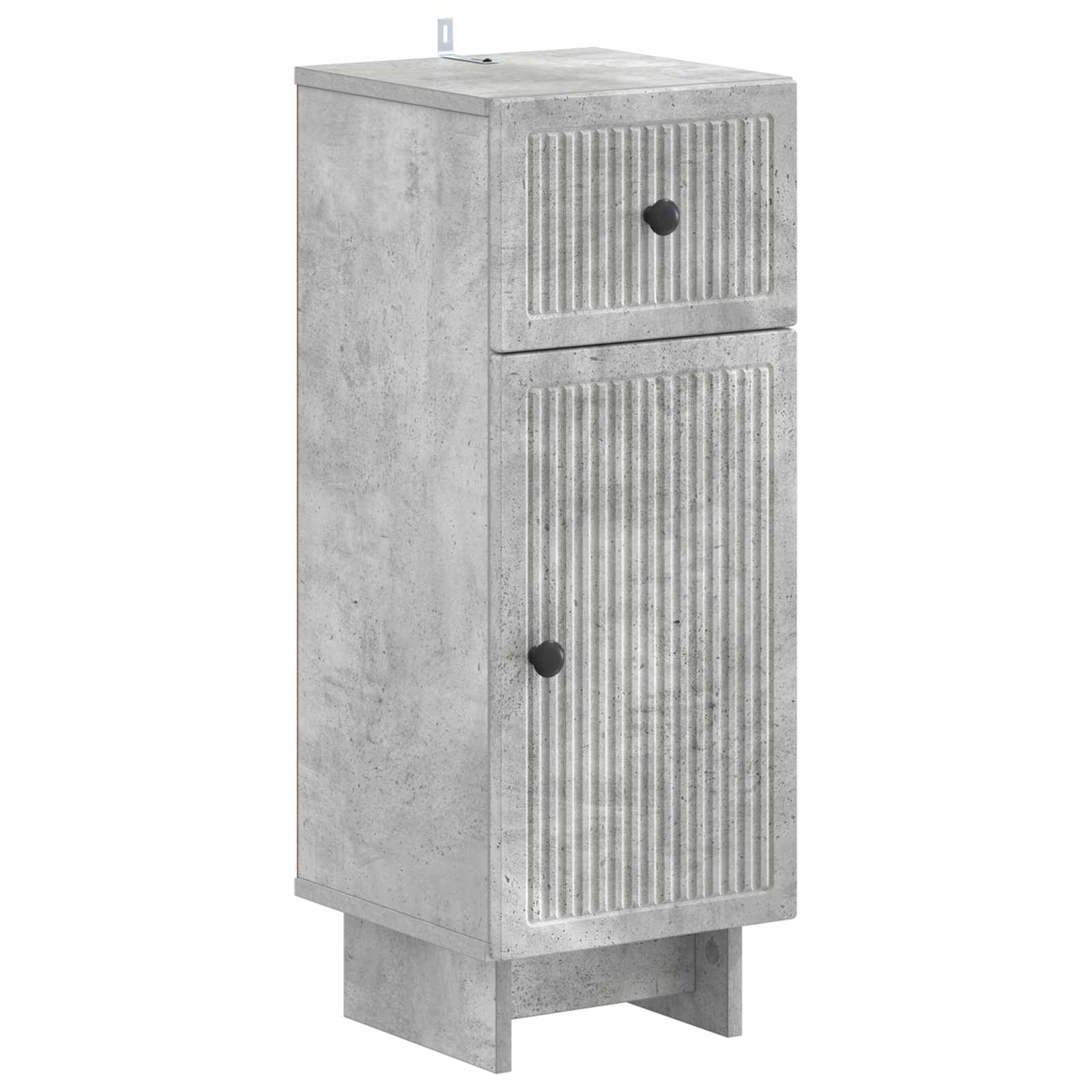 vidaXL Bathroom Storage Cainet EDE Concrete Grey 30 x 31 x 80 cm 2