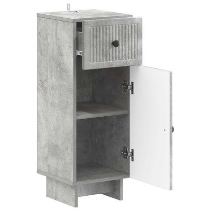 vidaXL Bathroom Storage Cainet EDE Concrete Grey 30 x 31 x 80 cm 3