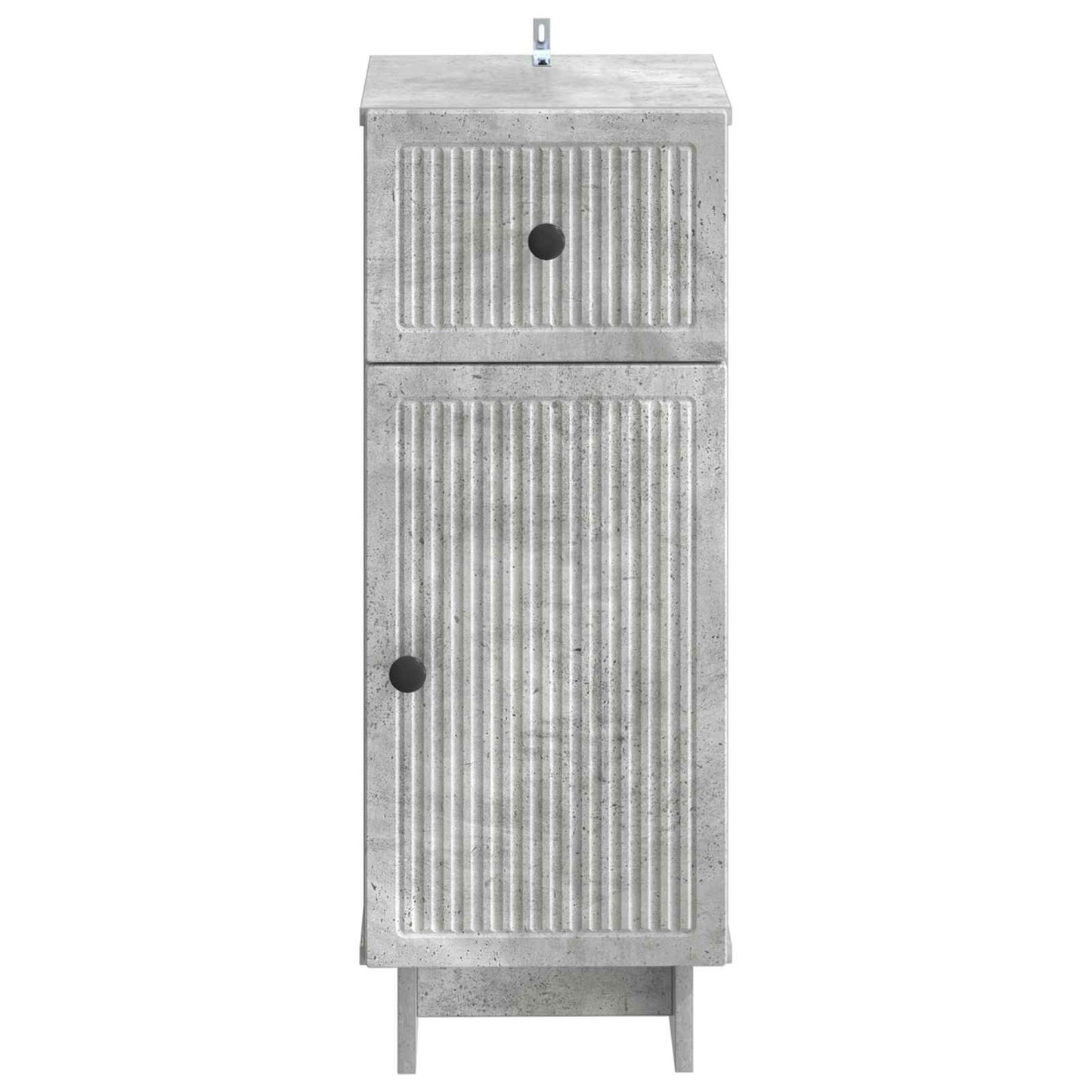 vidaXL Bathroom Storage Cainet EDE Concrete Grey 30 x 31 x 80 cm 4