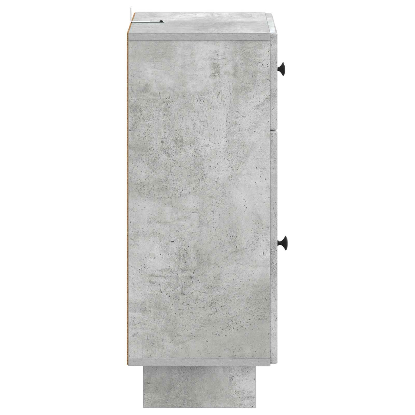 vidaXL Bathroom Storage Cainet EDE Concrete Grey 30 x 31 x 80 cm 5