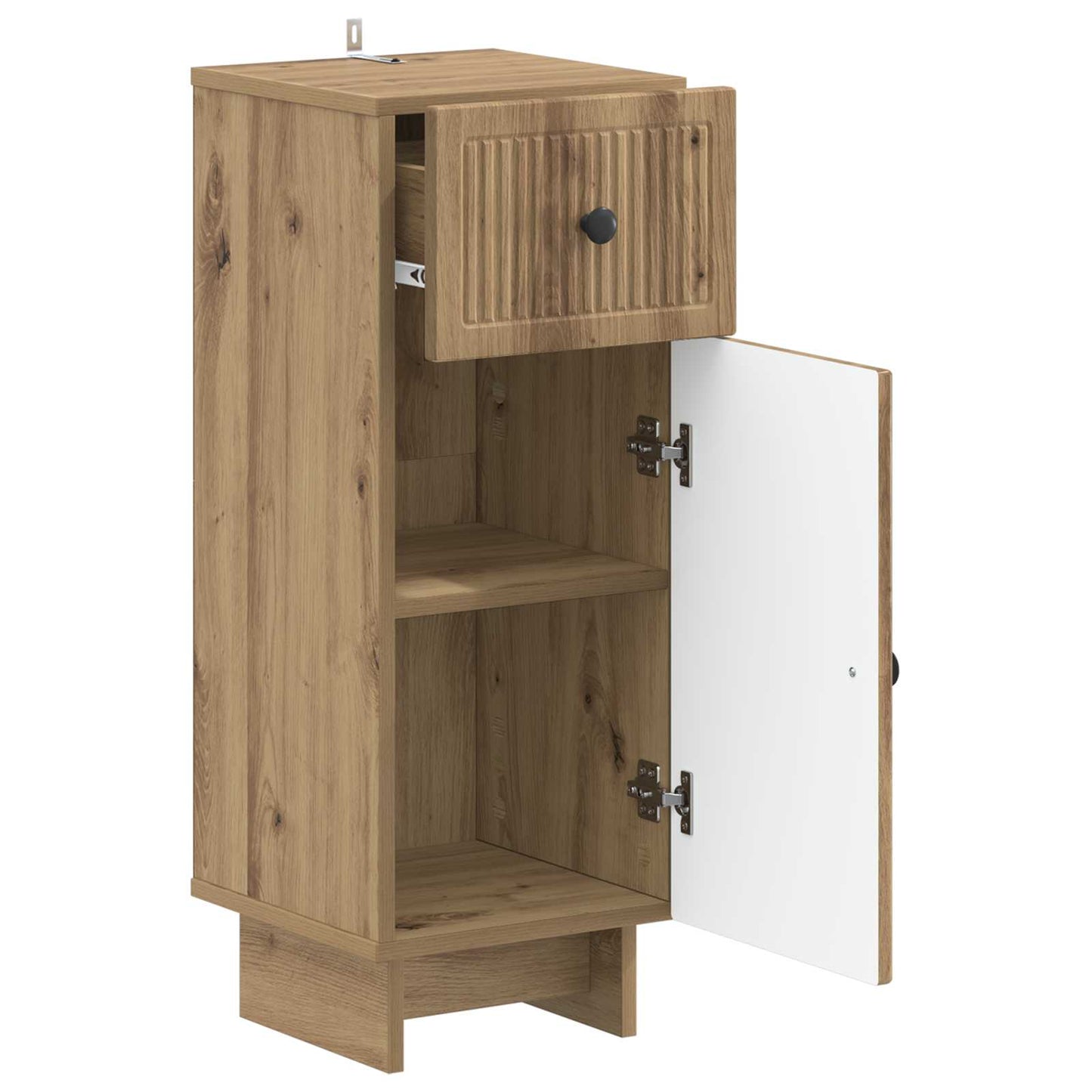 vidaXL Bathroom Storage Cainet EDE Artisan Oak 30 x 31 x 80 cm 3