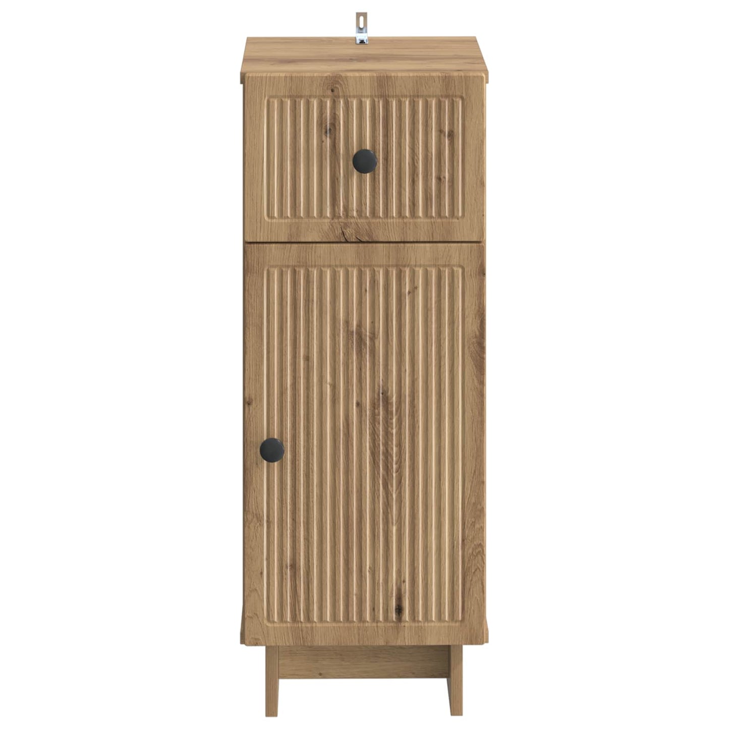 vidaXL Bathroom Storage Cainet EDE Artisan Oak 30 x 31 x 80 cm 4