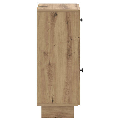 vidaXL Bathroom Storage Cainet EDE Artisan Oak 30 x 31 x 80 cm 5