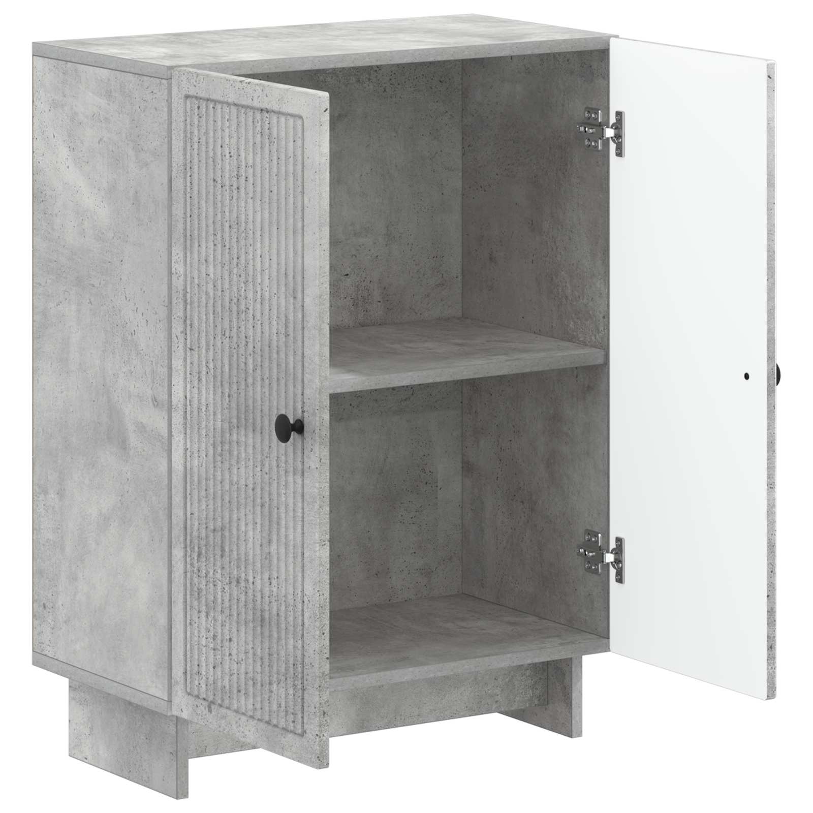 vidaXL Bathroom Storage Cainet EDE Concrete Grey 59.5 x 31 x 80 cm 3