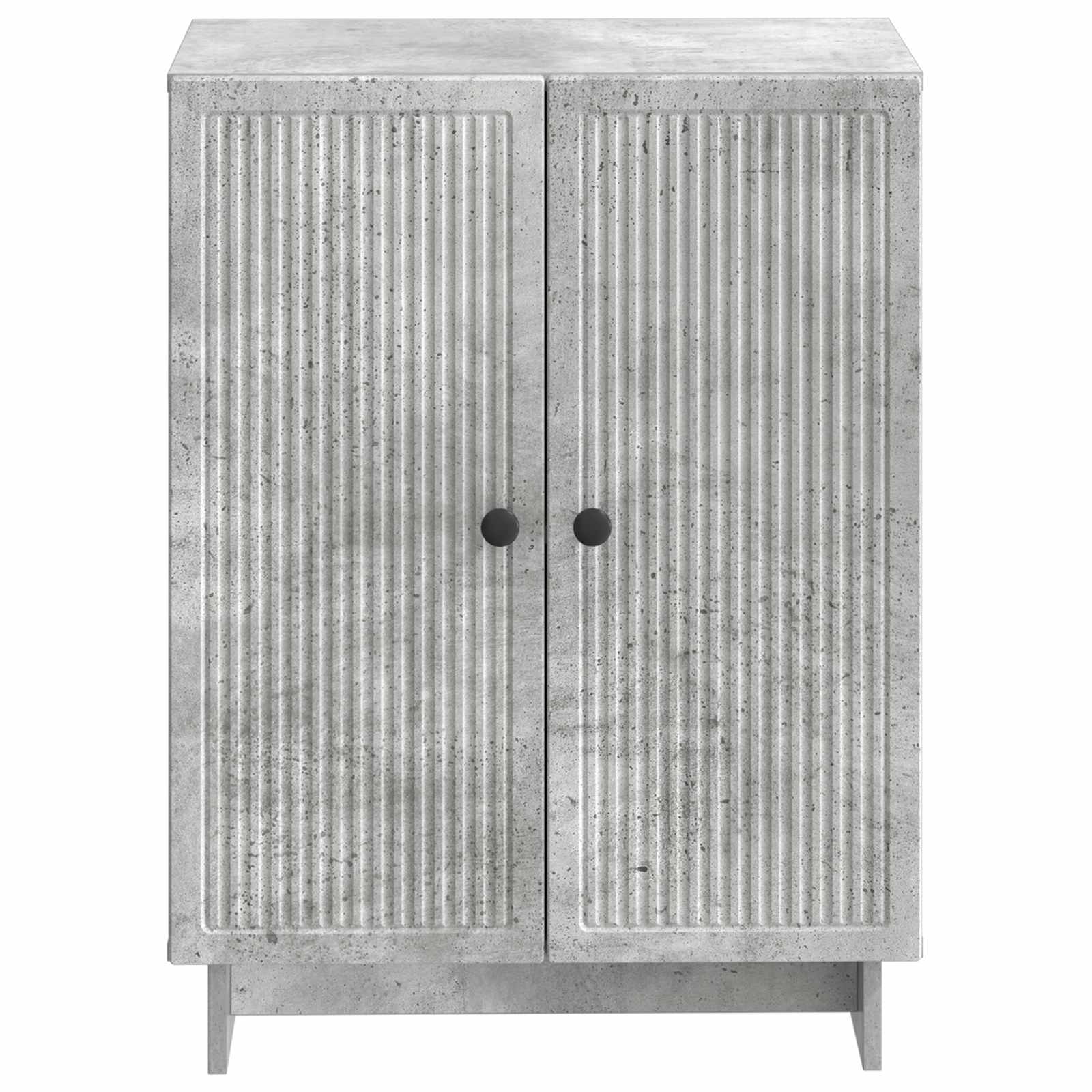 vidaXL Bathroom Storage Cainet EDE Concrete Grey 59.5 x 31 x 80 cm 4