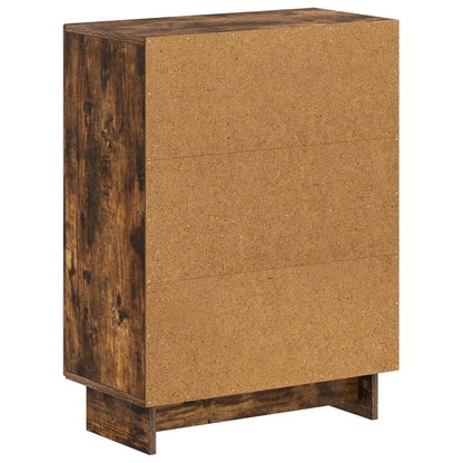 vidaXL Bathroom Storage Cainet EDE Smoked Oak 59.5 x 31 x 80 cm 6