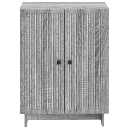 vidaXL Bathroom Storage Cainet EDE Grey Sonoma 59.5 x 31 x 80 cm 4