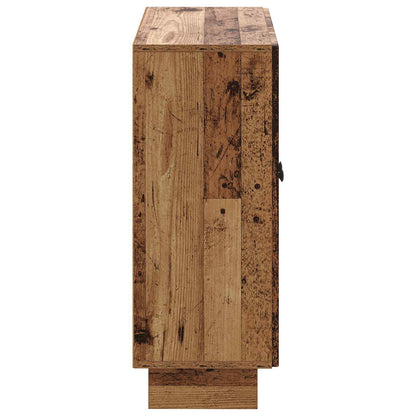 vidaXL Bathroom Storage Cainet EDE Old Wood 59.5 x 31 x 80 cm 5