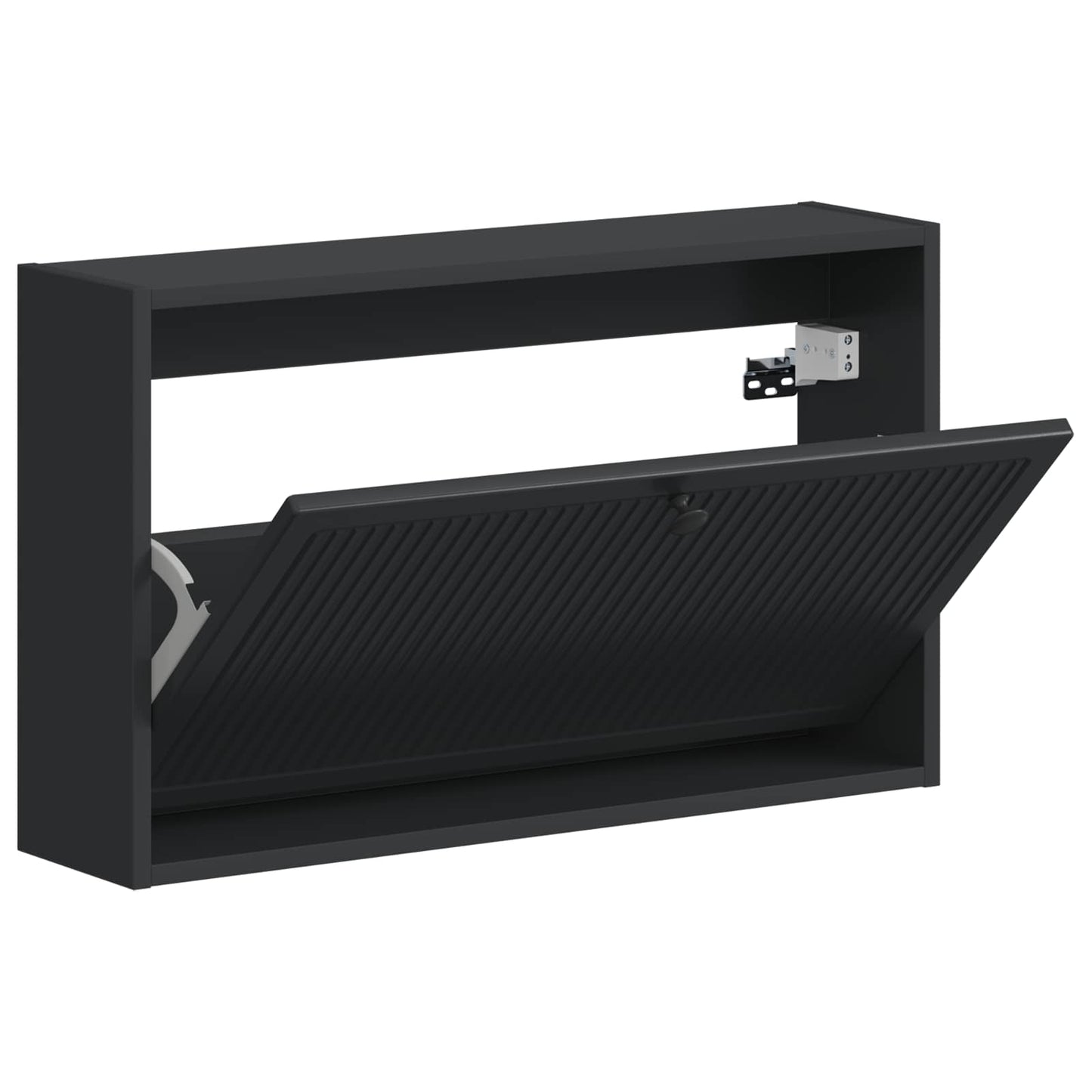 vidaXL Wall-Mounted Shoe Cabinet EDE 71 x 17 x 43 cm Engineered Wood 3
