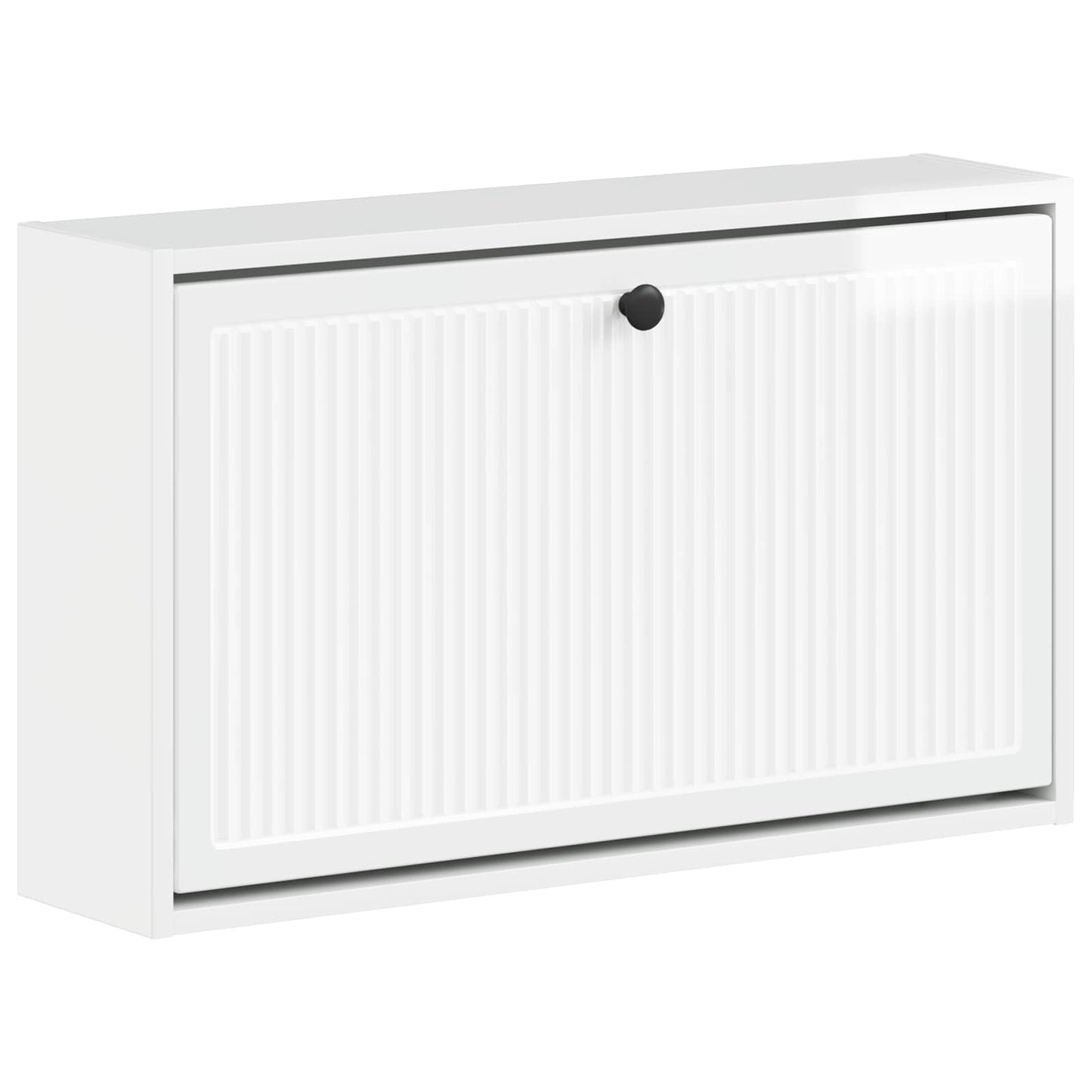 vidaXL Wall-Mounted Shoe Cabinet EDE 71 x 17 x 43 cm Engineered Wood 2