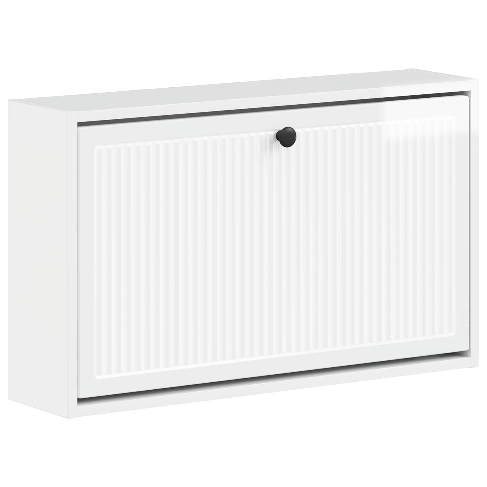 vidaXL Wall-Mounted Shoe Cabinet EDE 71 x 17 x 43 cm Engineered Wood 2