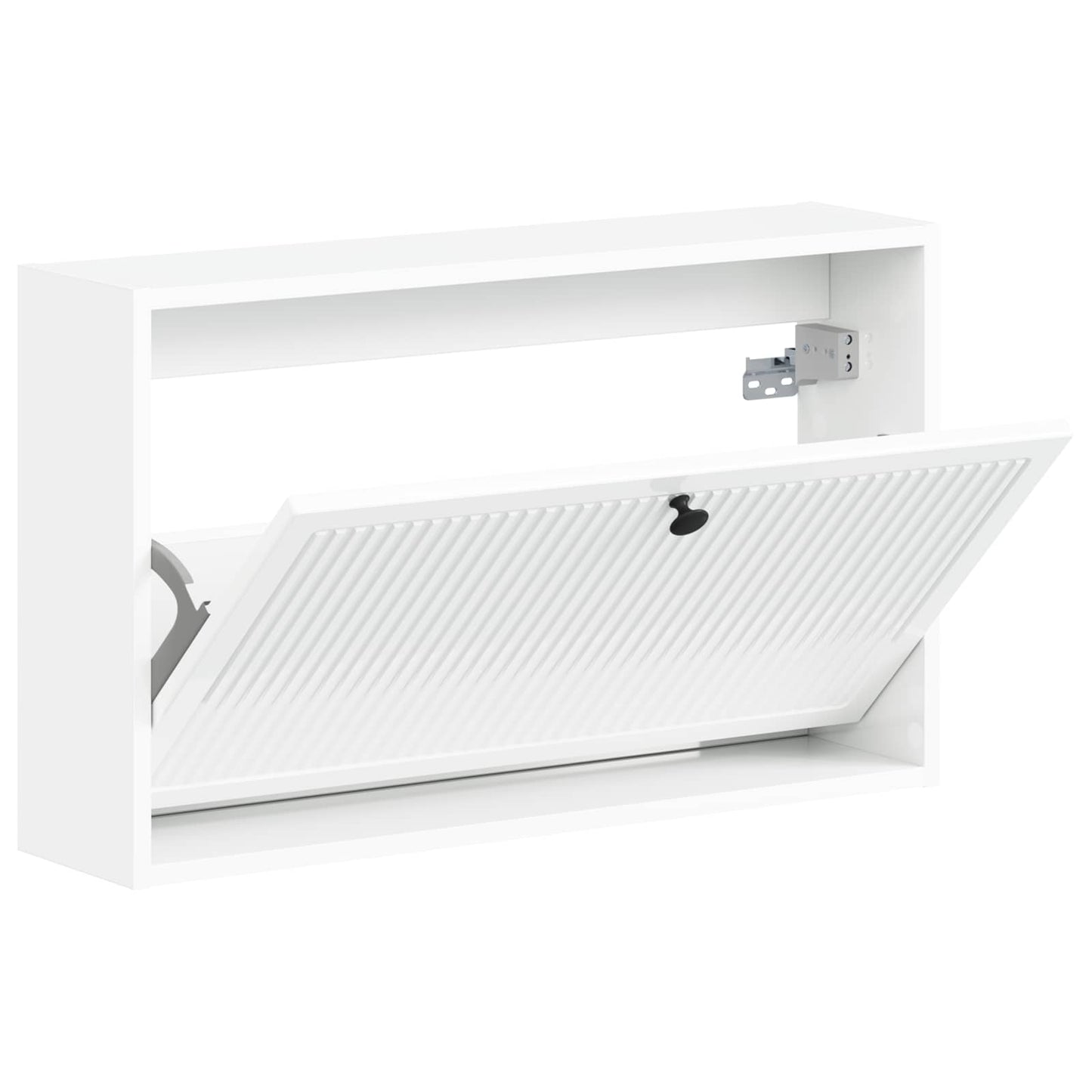 vidaXL Wall-Mounted Shoe Cabinet EDE 71 x 17 x 43 cm Engineered Wood 3