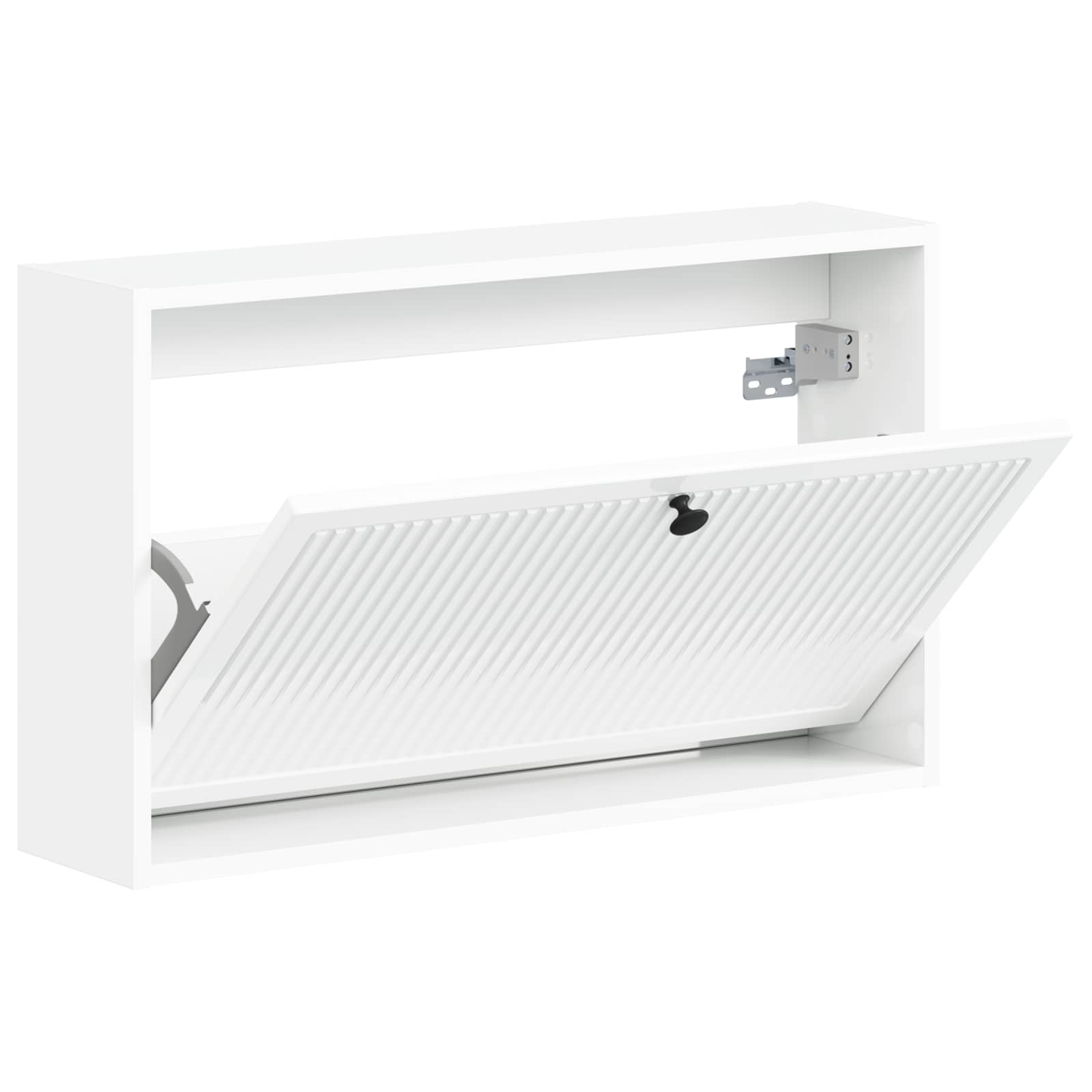 vidaXL Wall-Mounted Shoe Cabinet EDE 71 x 17 x 43 cm Engineered Wood 3