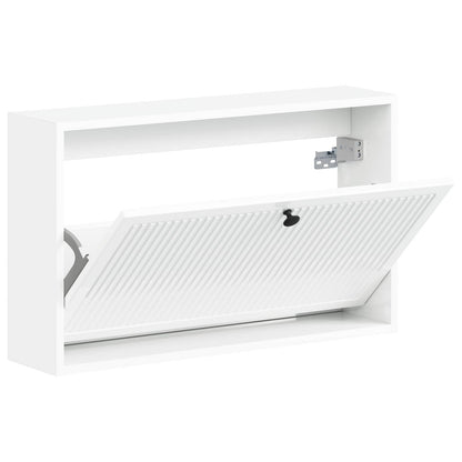vidaXL Wall-Mounted Shoe Cabinet EDE 71 x 17 x 43 cm Engineered Wood 3