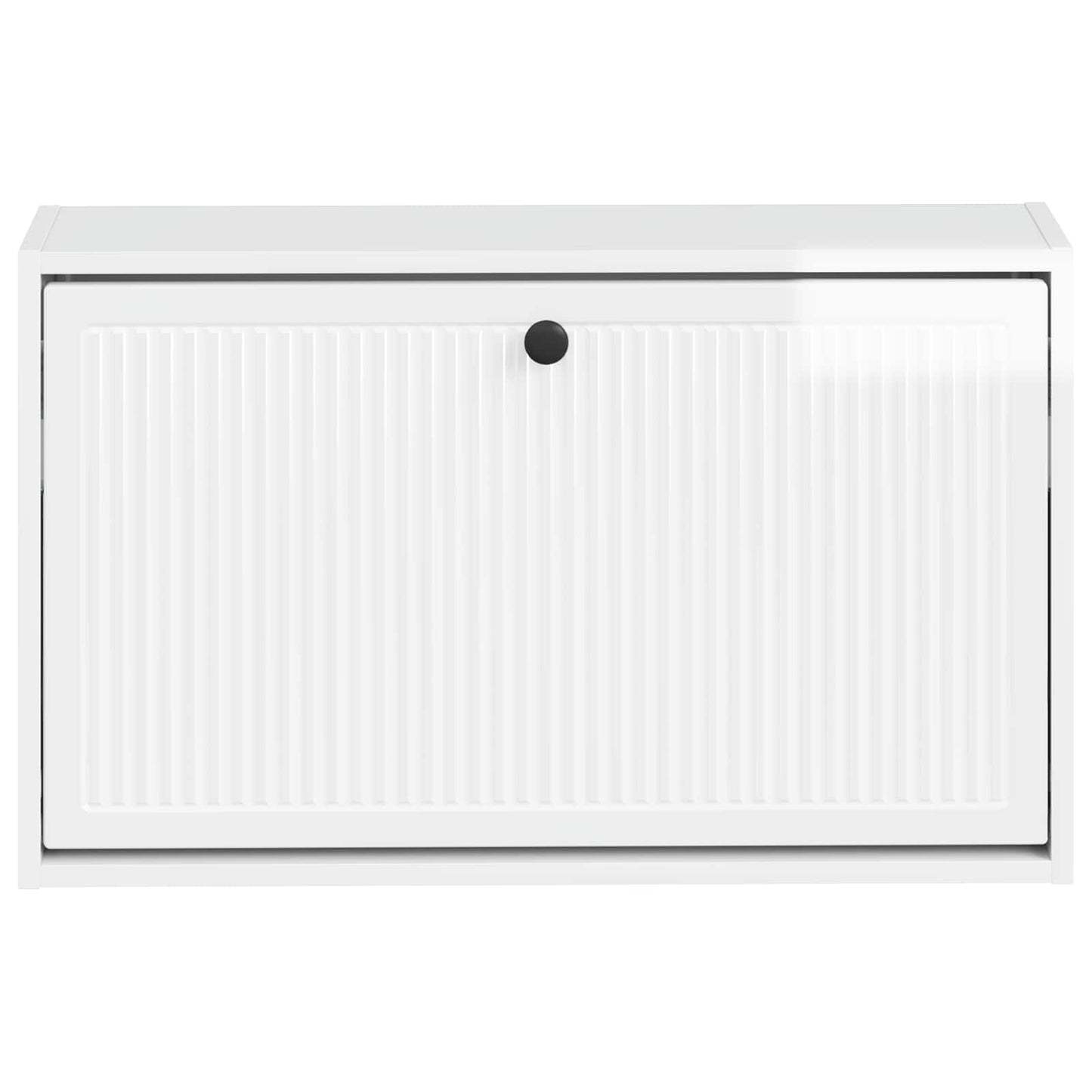 vidaXL Wall-Mounted Shoe Cabinet EDE 71 x 17 x 43 cm Engineered Wood 4