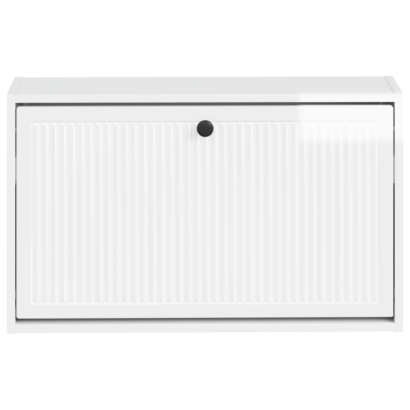 vidaXL Wall-Mounted Shoe Cabinet EDE 71 x 17 x 43 cm Engineered Wood 4