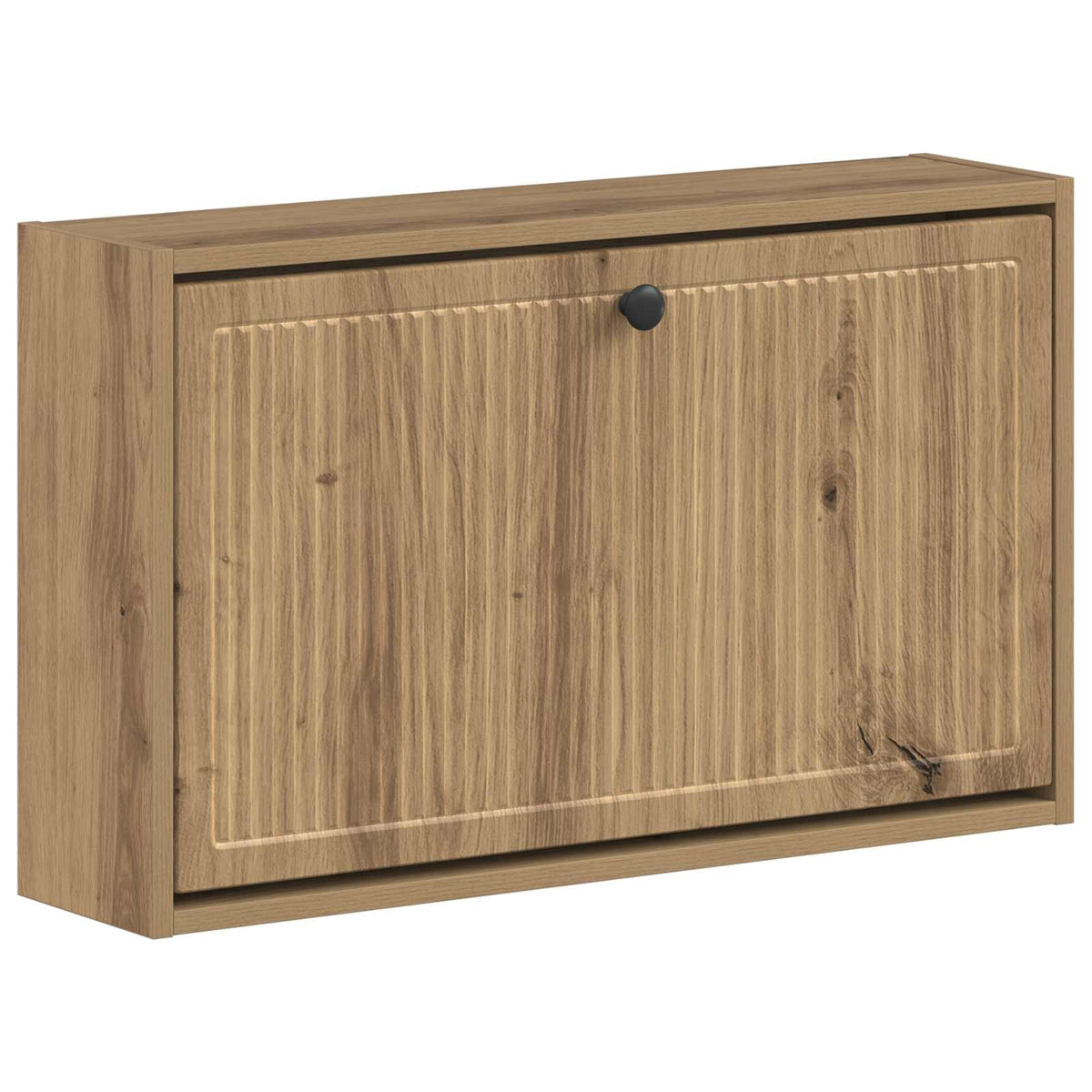 vidaXL Wall-Mounted Shoe Cabinet EDE 71 x 17 x 43 cm Engineered Wood 2