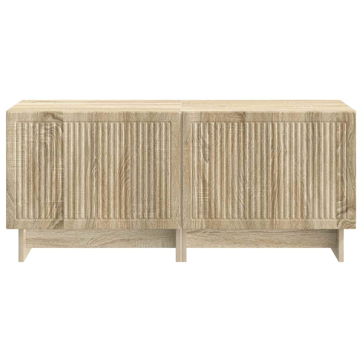 vidaXL TV Cabinet Sonoma Oak Engineered Wood 5