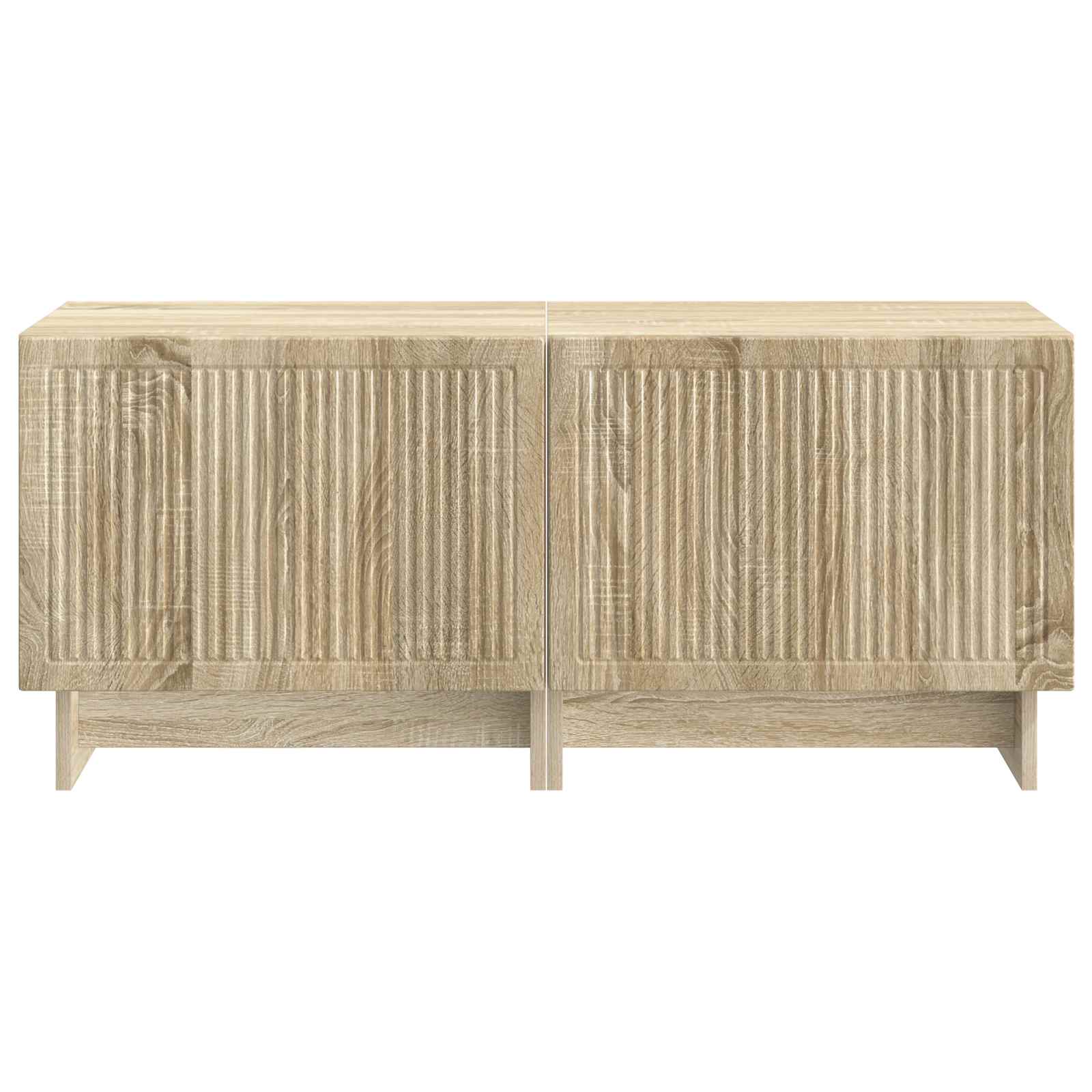 vidaXL TV Cabinet Sonoma Oak Engineered Wood 5