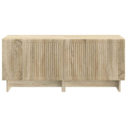 vidaXL TV Cabinet Sonoma Oak Engineered Wood 5