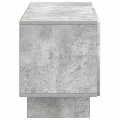 vidaXL TV Cabinet Concrete Grey Engineered Wood 6