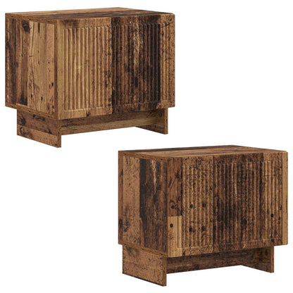 vidaXL TV Cabinet Old Wood Engineered Wood 4