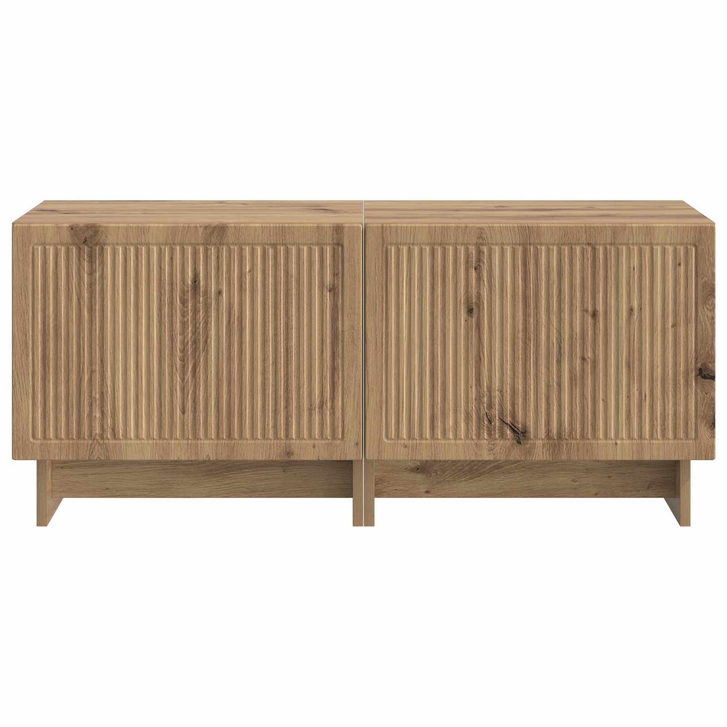 vidaXL TV Cabinet Artisan Oak Engineered Wood 5