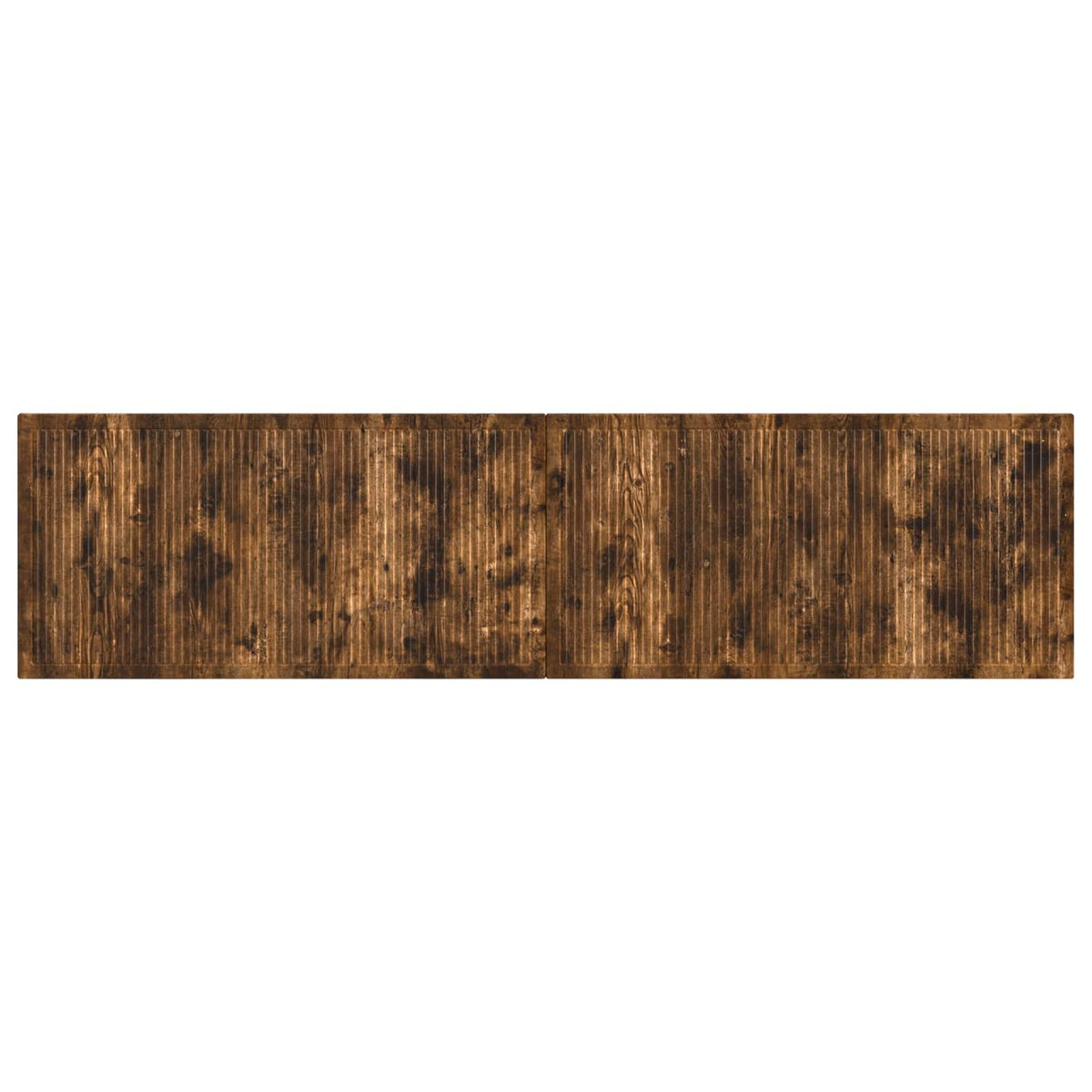 vidaXL Wall-Mounted Headboard EDE Smoked Oak Engineered Wood 3