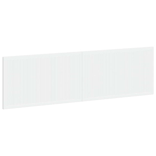 The wall-mounted headboard shown from an angled perspective against a plain white background