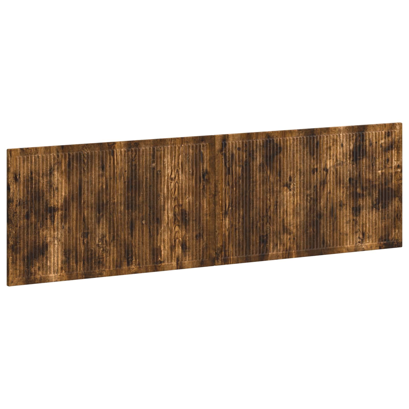 vidaXL Wall-Mounted Headboard EDE Smoked Oak Engineered Wood 2