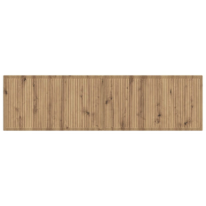 vidaXL Wall-Mounted Headboard EDE Artisan Oak Engineered Wood 3