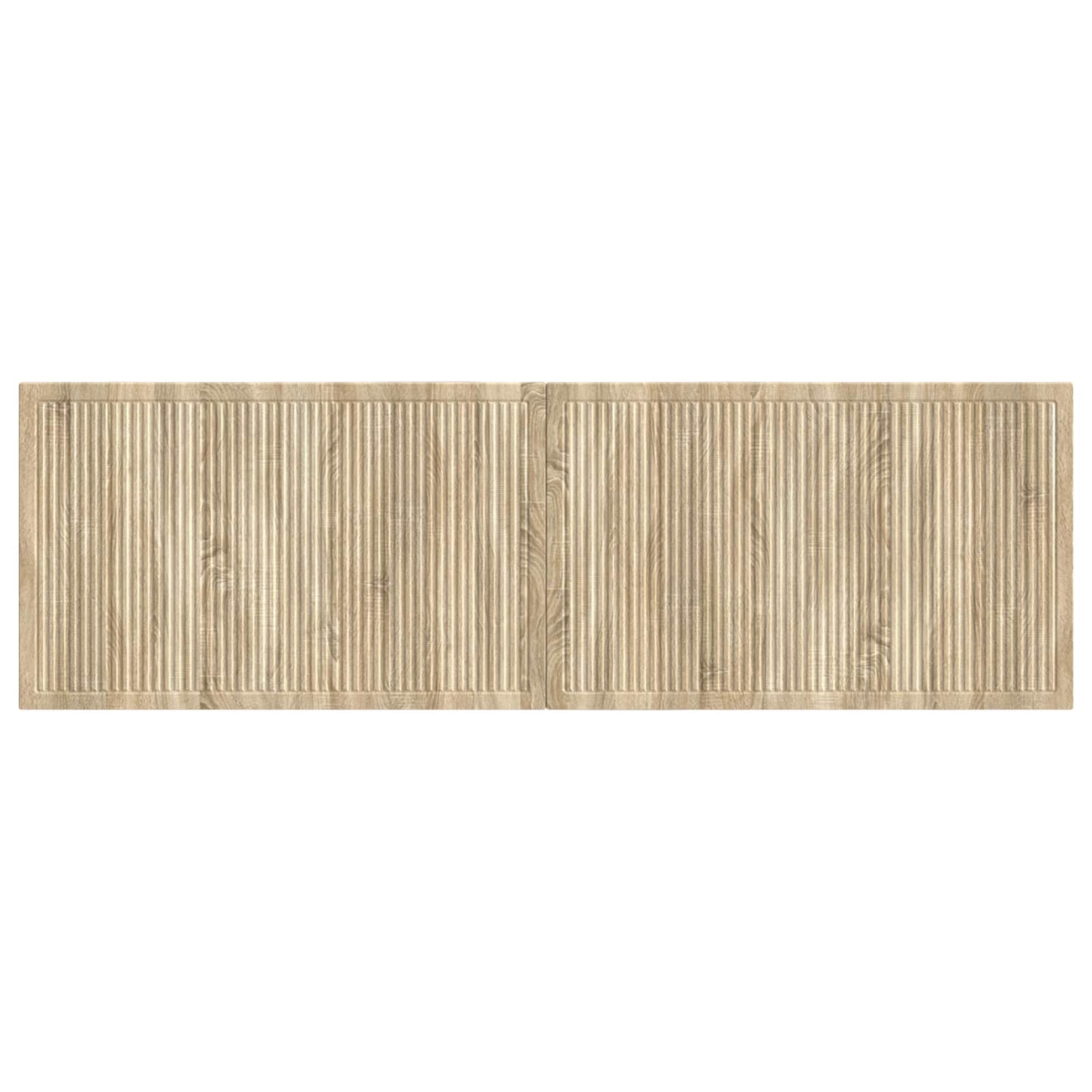 vidaXL Wall-Mounted Headboard EDE Sonoma Oak Engineered Wood 3