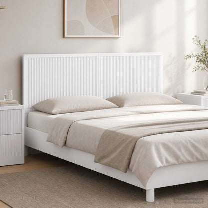vidaXL Wall-Mounted Headboard EDE Engineered Wood Width 160 cm