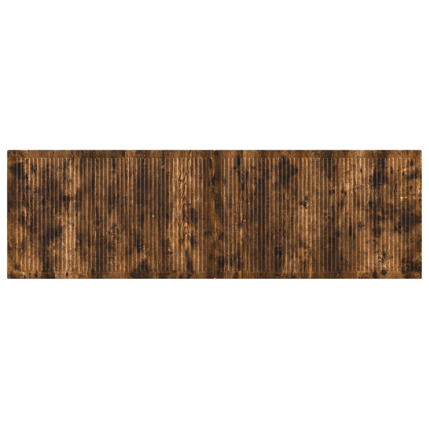 vidaXL Wall-Mounted Headboard EDE Smoked Oak Engineered Wood 3