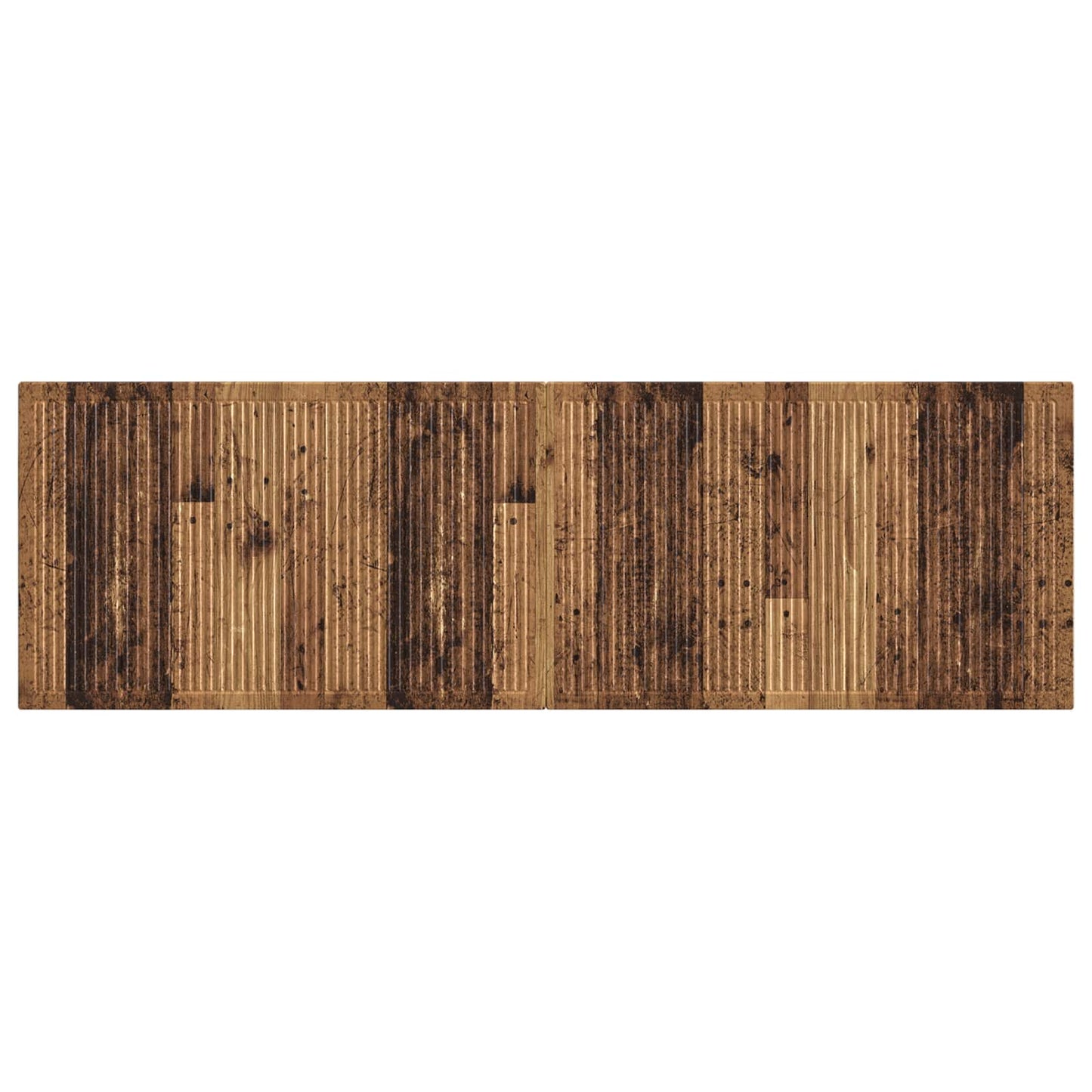 vidaXL Wall-Mounted Headboard EDE Old Wood Engineered Wood 3