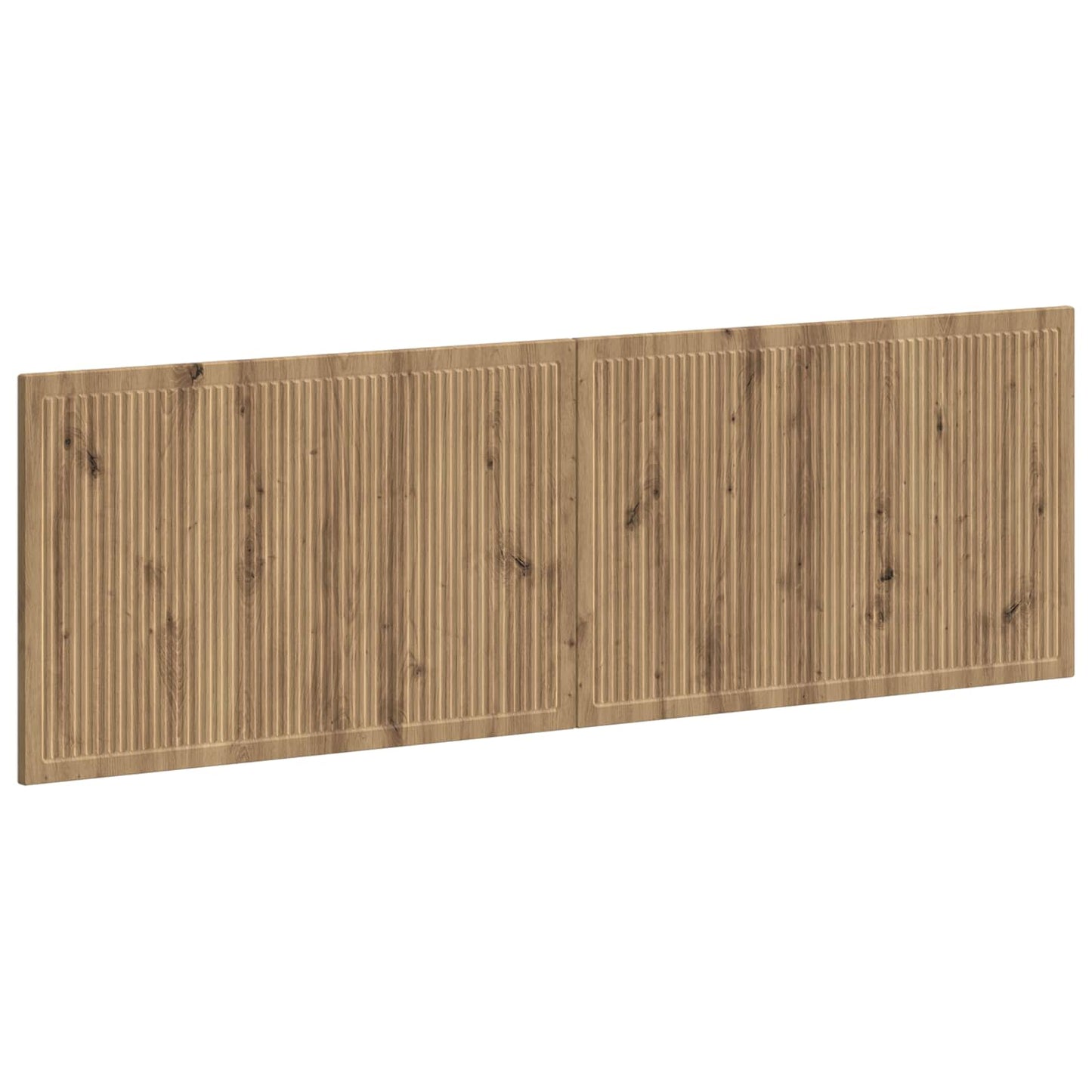 vidaXL Wall-Mounted Headboard EDE Artisan Oak Engineered Wood 2