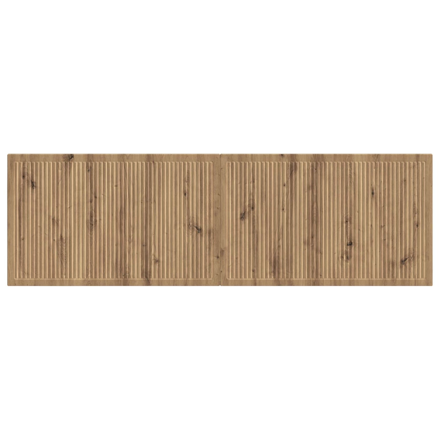 vidaXL Wall-Mounted Headboard EDE Artisan Oak Engineered Wood 3