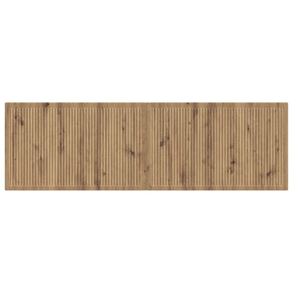 vidaXL Wall-Mounted Headboard EDE Artisan Oak Engineered Wood 3