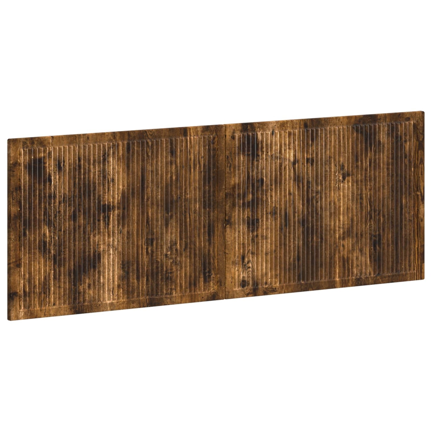 vidaXL Wall-Mounted Headboard EDE Smoked Oak Engineered Wood 2