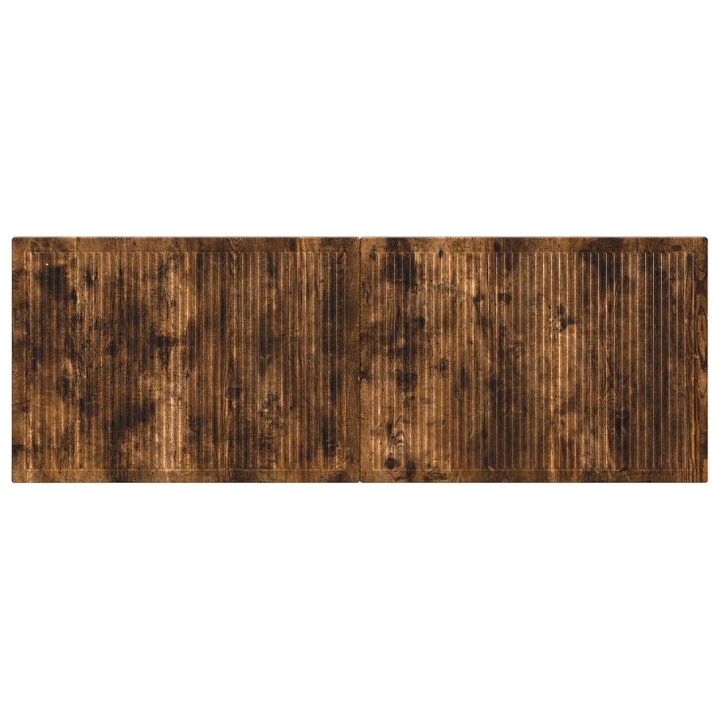 vidaXL Wall-Mounted Headboard EDE Smoked Oak Engineered Wood 3